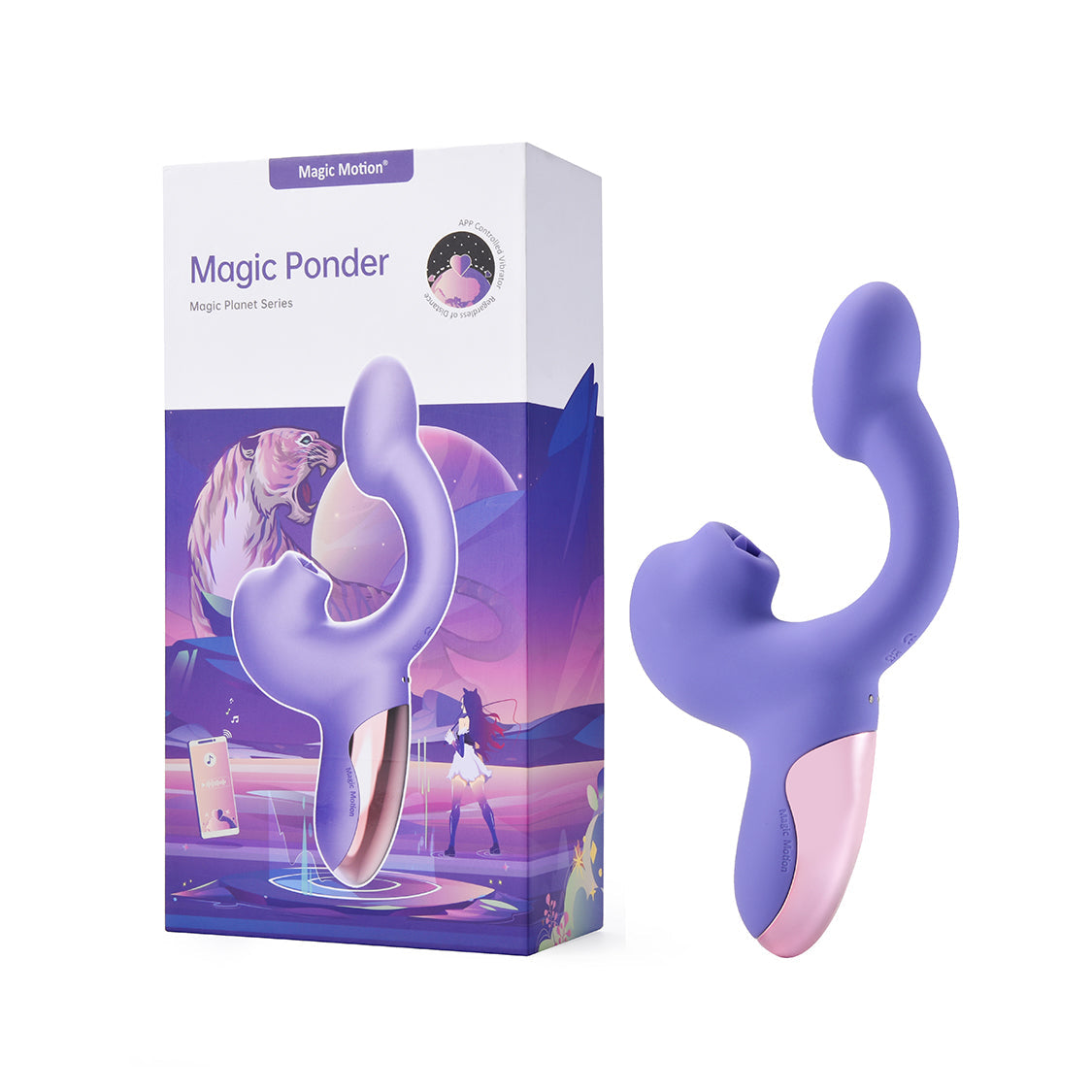 Magic Ponder Dual Stimulation Vibrator