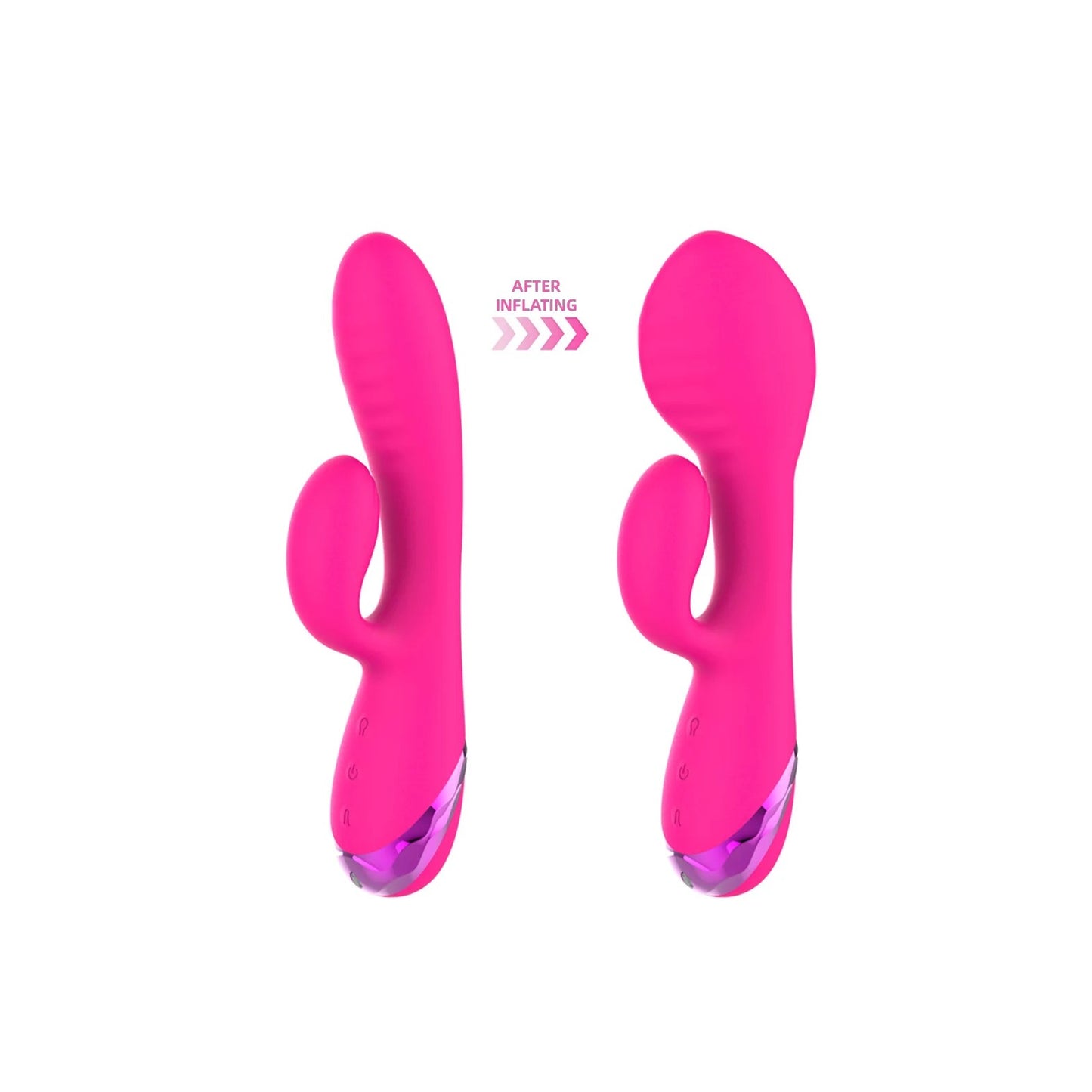 Inflatable Rabbit Vibrator - Vibratoy Shop