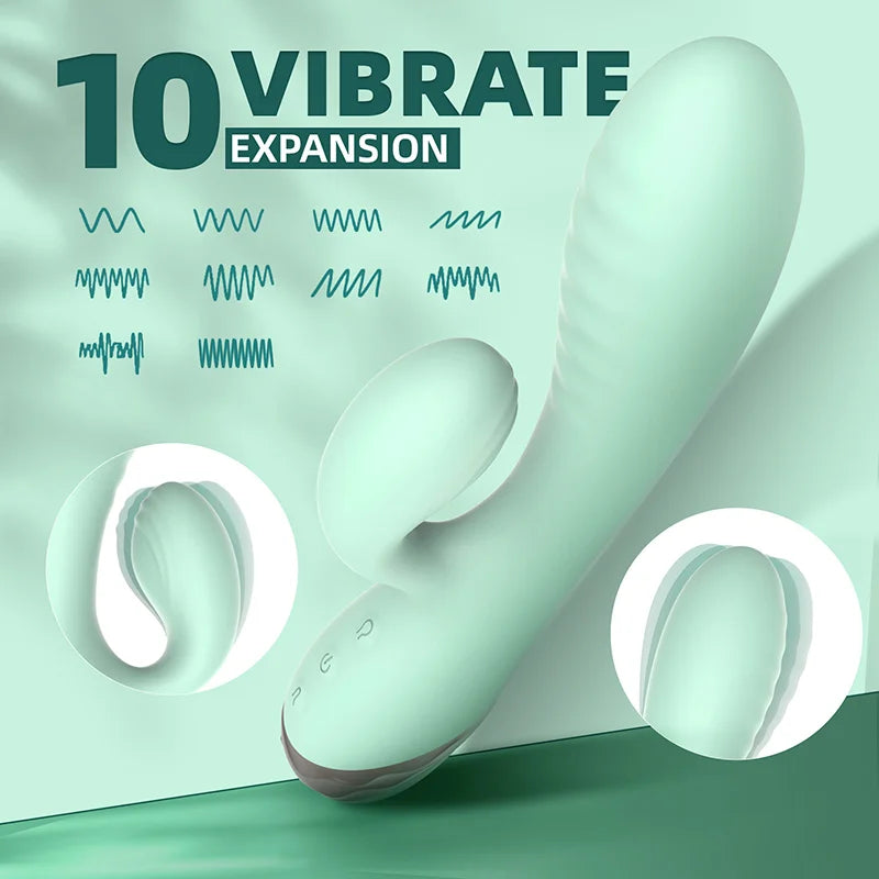 Inflatable Rabbit Vibrator - Vibratoy Shop