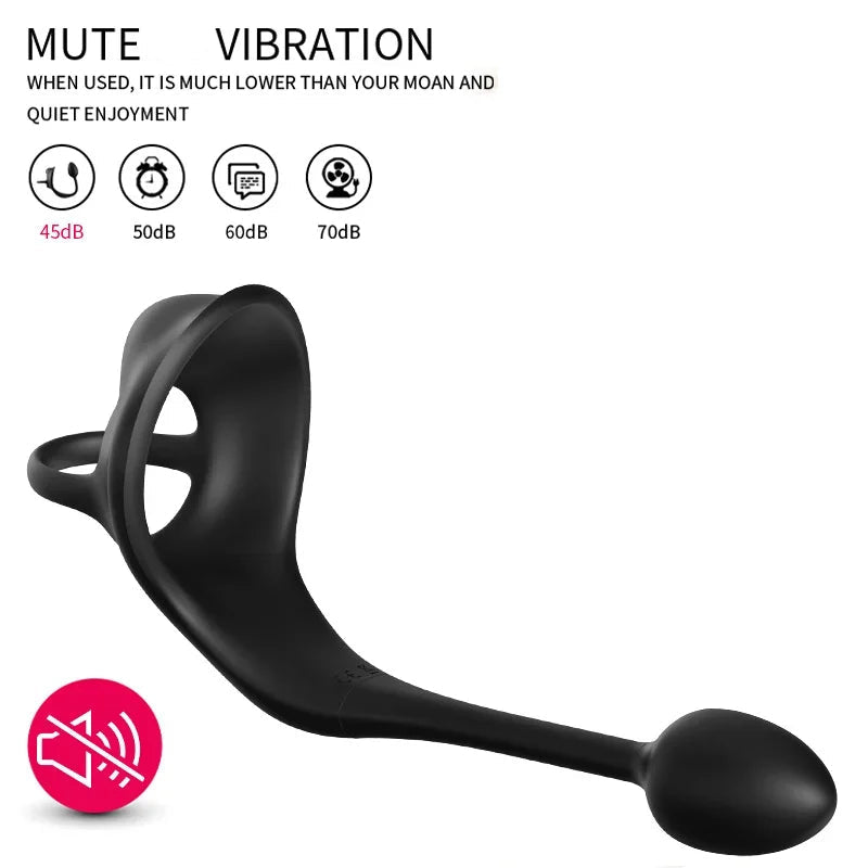 Anal Plug Penis Ring