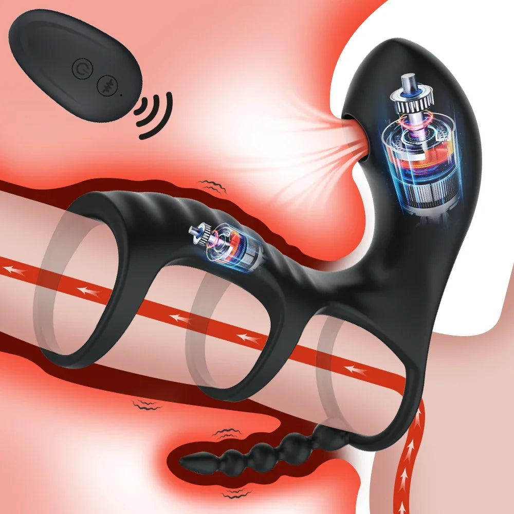 Wild Clit-Cock Stimulator