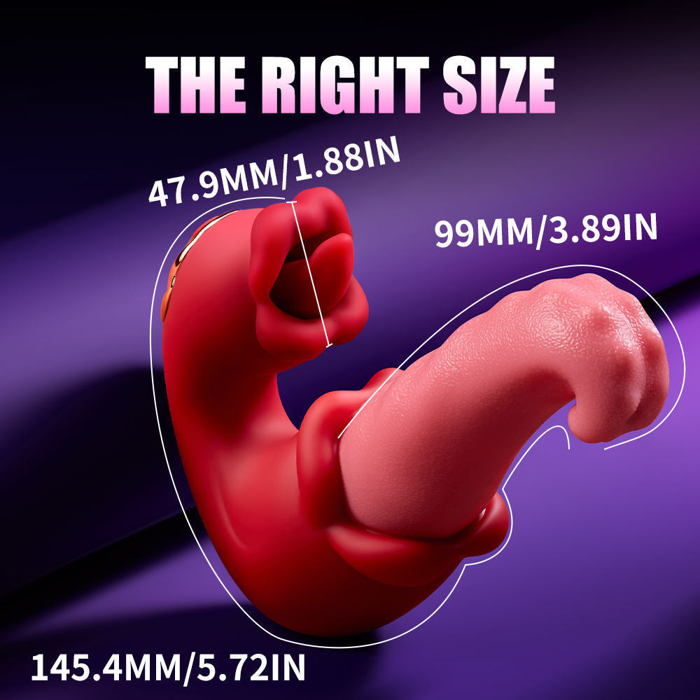 Tongue Mode Thrusting Vibrator - Vibratoy Shop