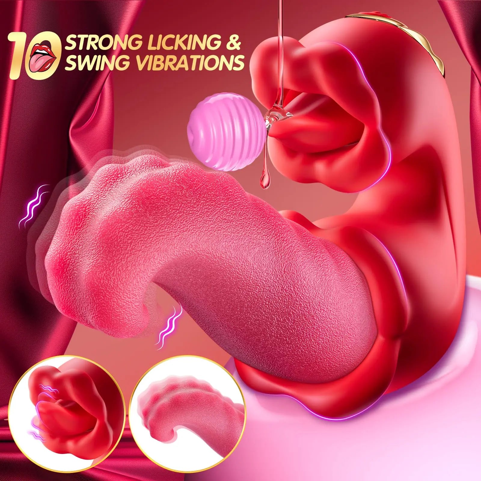 Tongue Mode Thrusting Vibrator - Vibratoy Shop