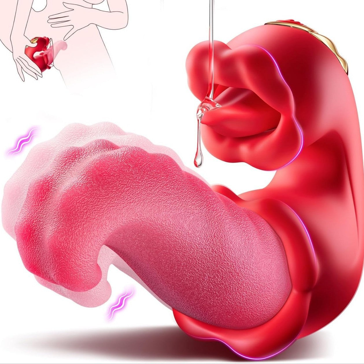 Tongue Mode Thrusting Vibrator - Vibratoy Shop