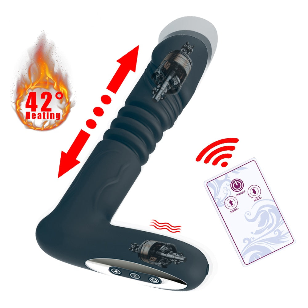 APP Control Thrusting Dildo Vibrator - Vibratoy Shop