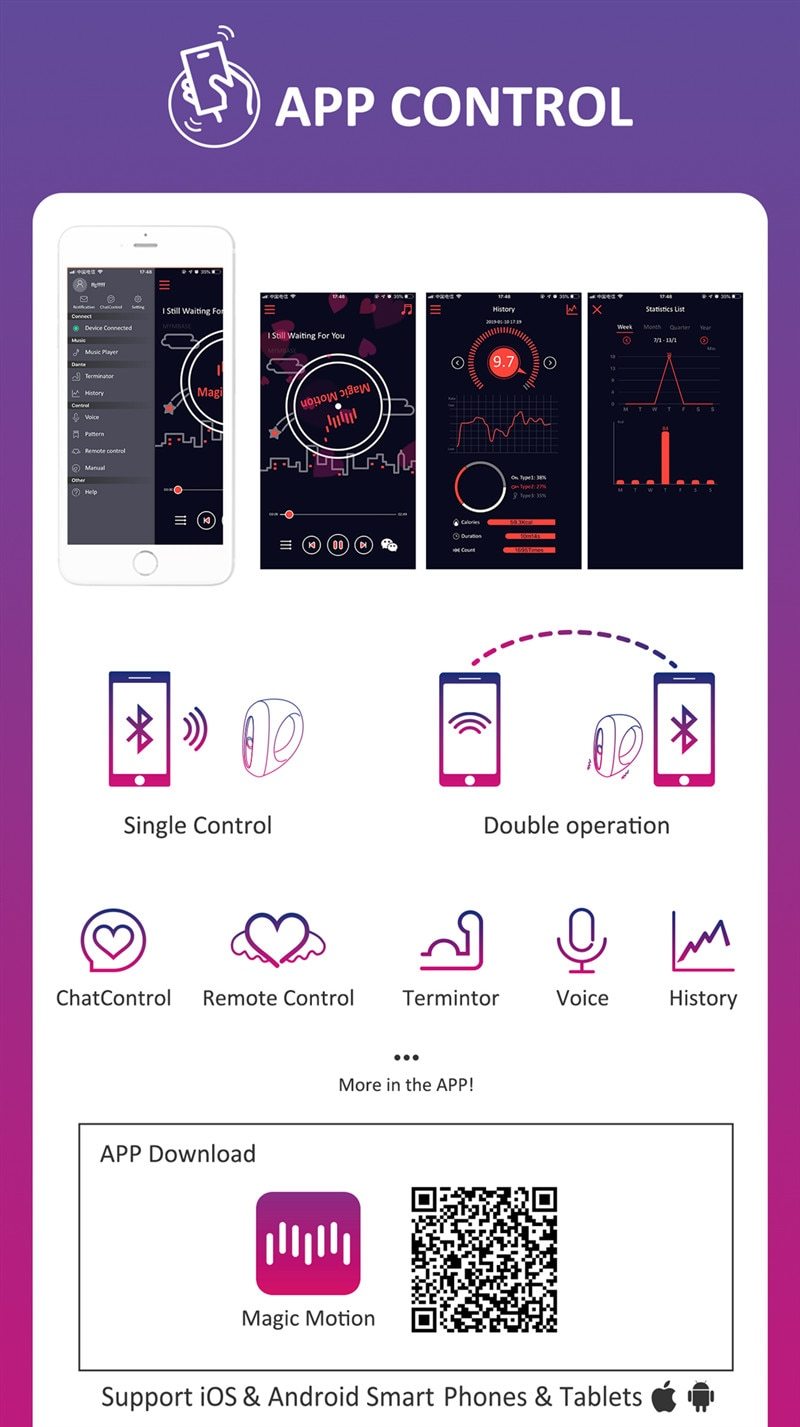 APP Controlled Cock Ring - Vibratoy Shop