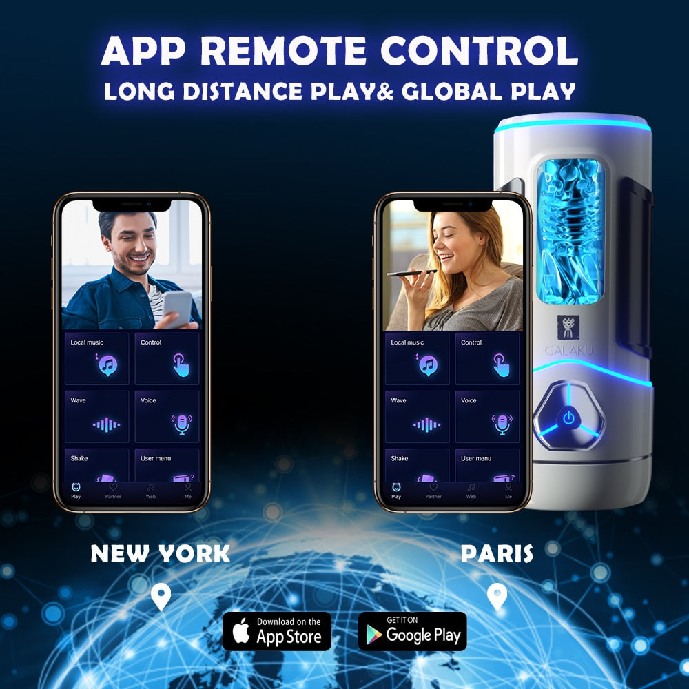 App control Male Masturbator - Vibratoy Shop