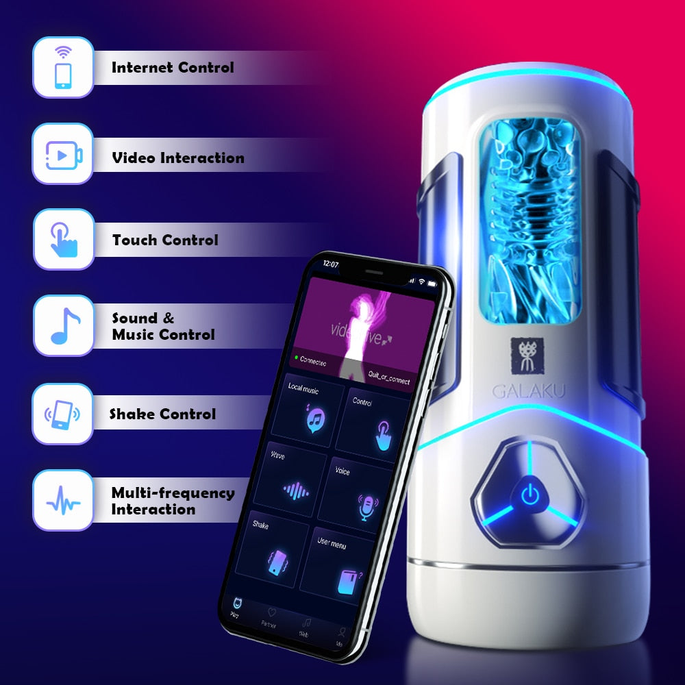 App control Male Masturbator - Vibratoy Shop