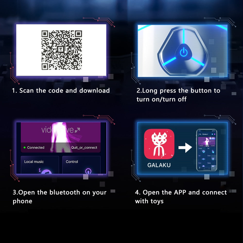 App control Male Masturbator - Vibratoy Shop