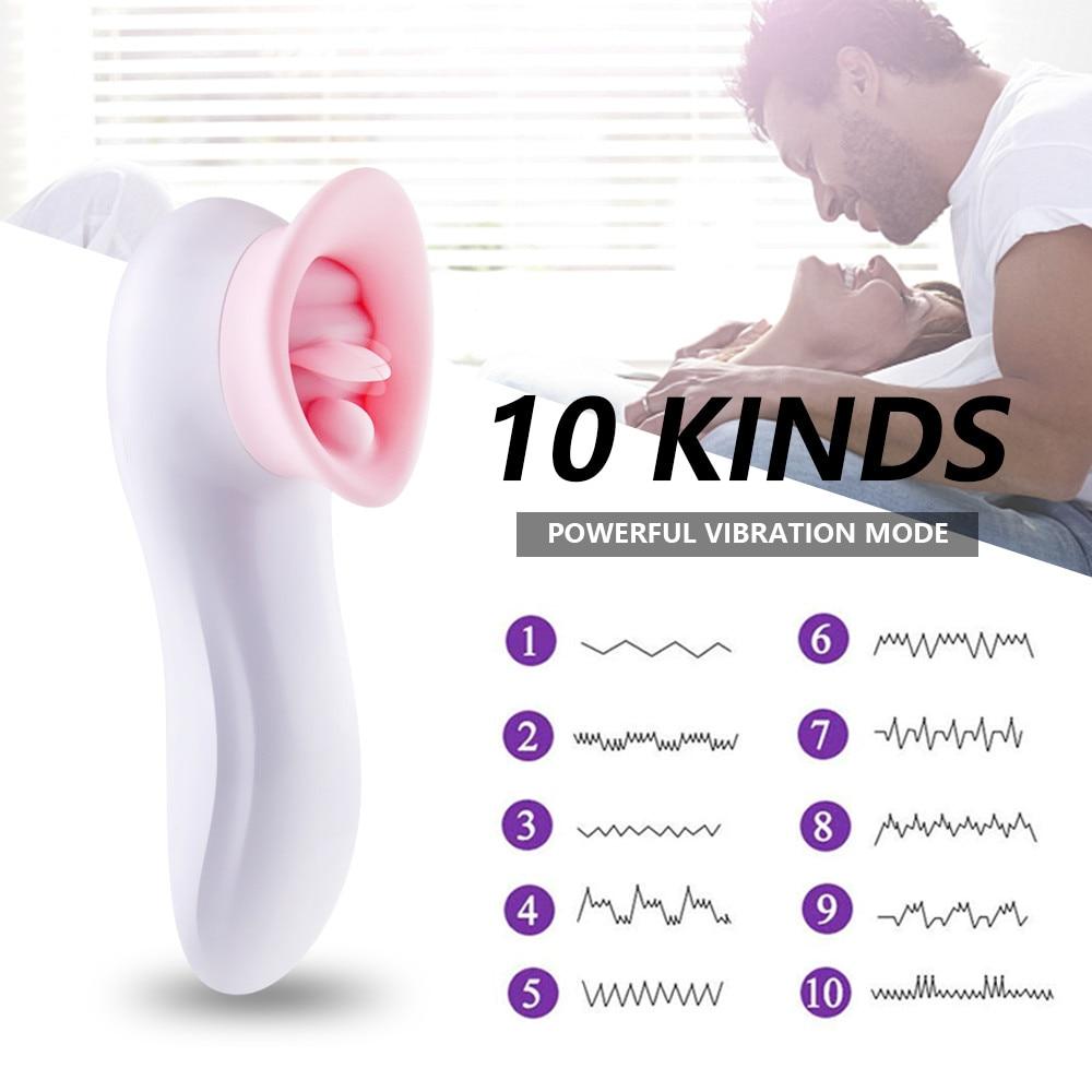 Clit Sucker with Vibrating Tongue - Vibratoy Shop