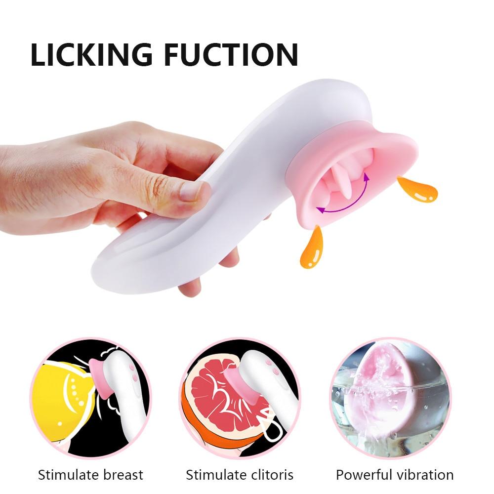 Clit Sucker with Vibrating Tongue - Vibratoy Shop