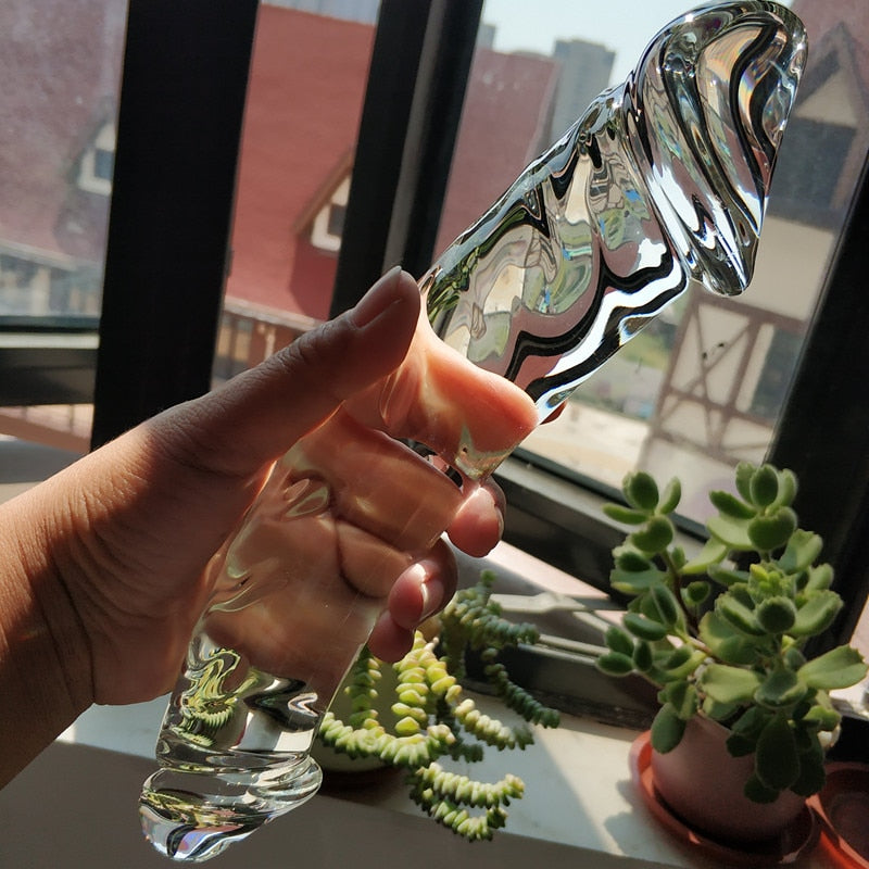 Double-end Glass Dildo - Vibratoy Shop