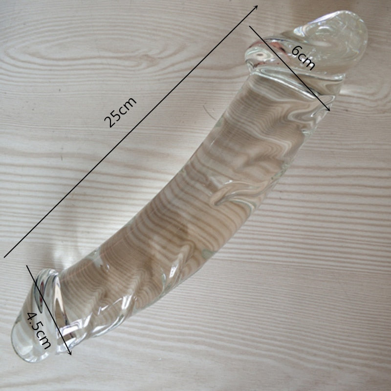 Double-end Glass Dildo - Vibratoy Shop