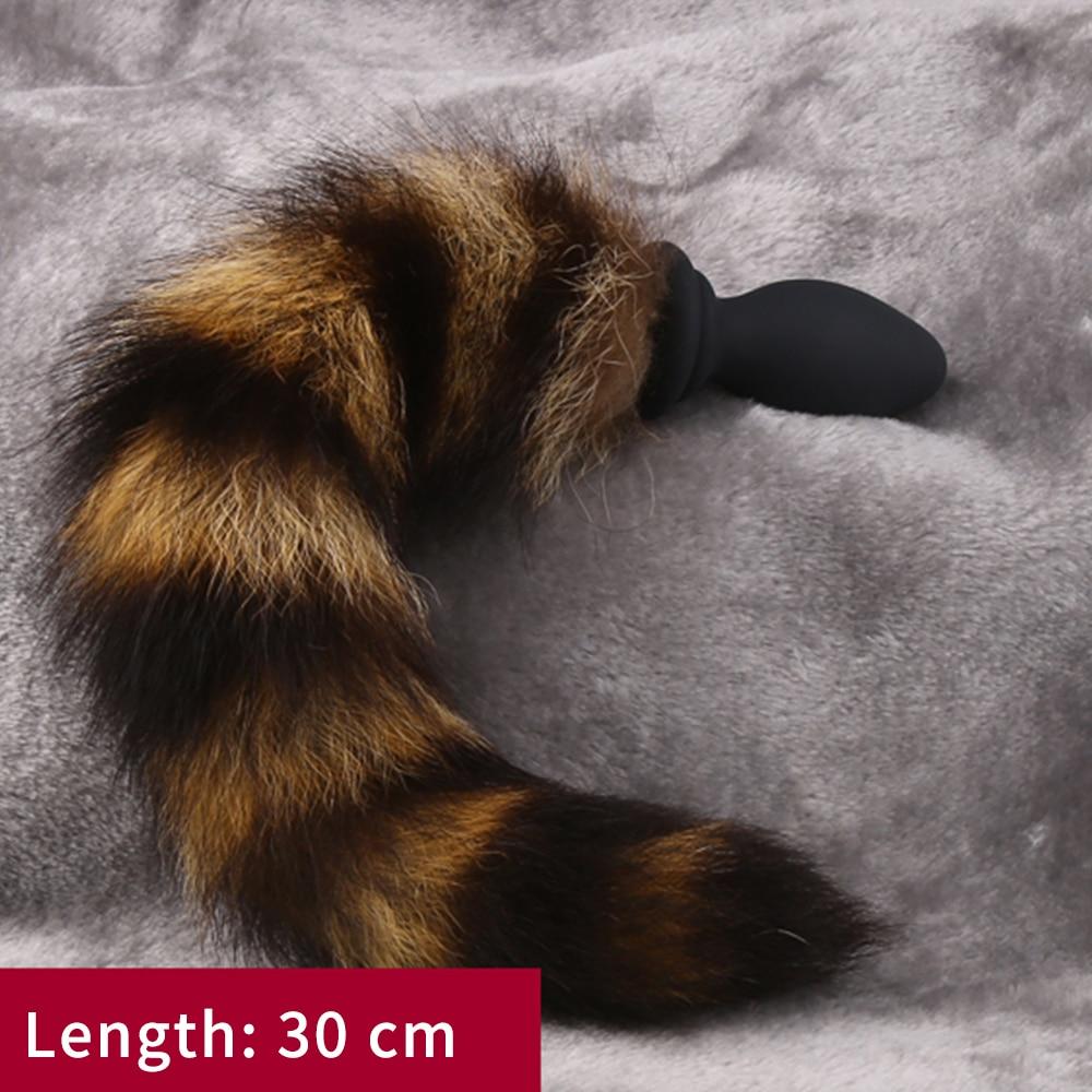 Fox Tail Anal Plug Vibrator - Vibratoy Shop
