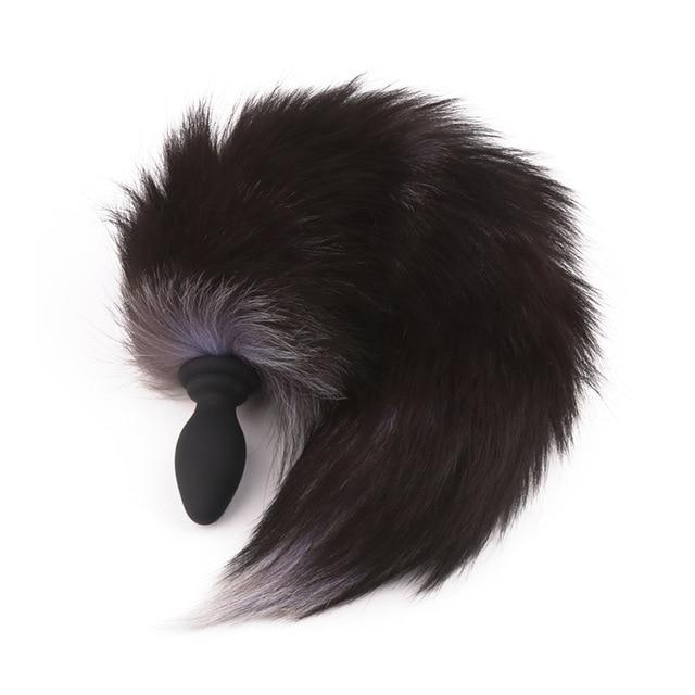 Fox Tail Anal Plug Vibrator - Vibratoy Shop