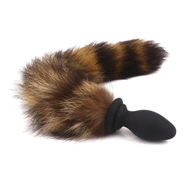 Fox Tail Anal Plug Vibrator - Vibratoy Shop