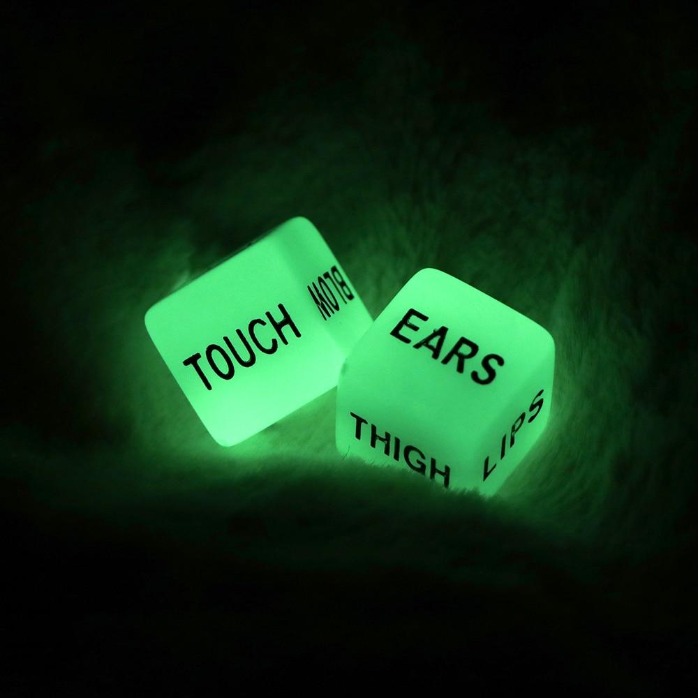 Glow in Dark Adult Dice - Vibratoy Shop
