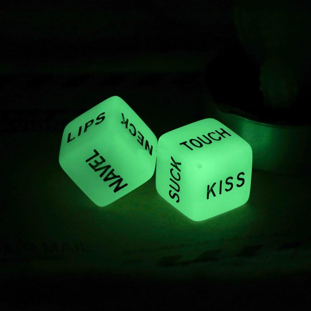 Glow in Dark Adult Dice - Vibratoy Shop