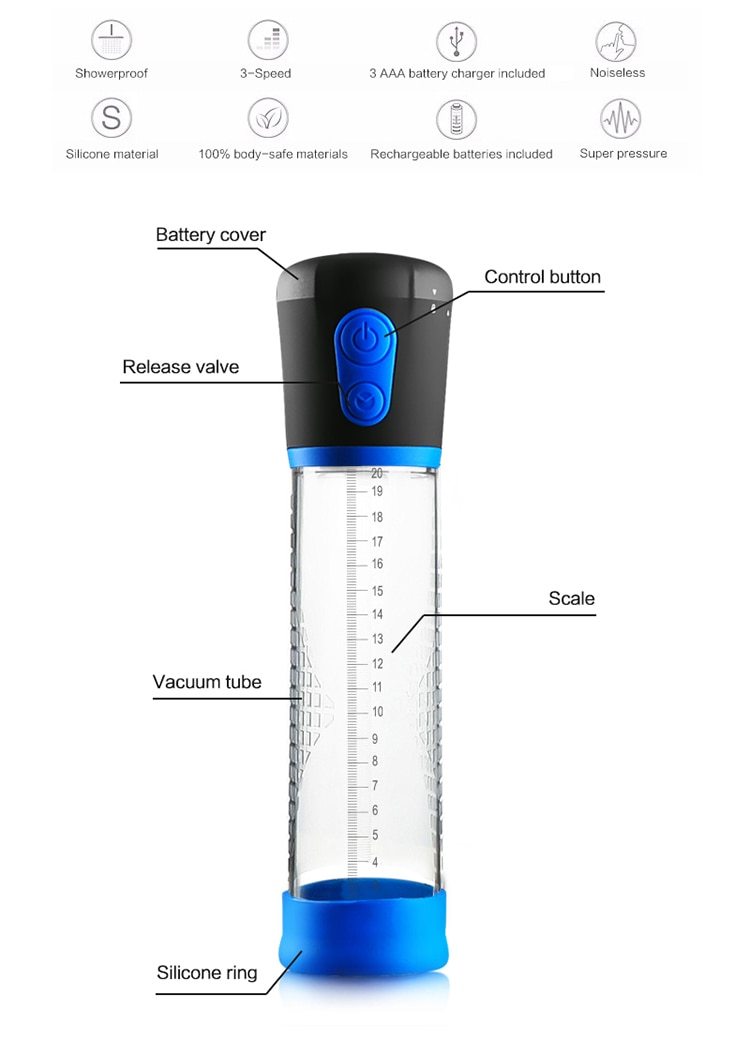 Power Penis Enlargement Pump - Vibratoy Shop