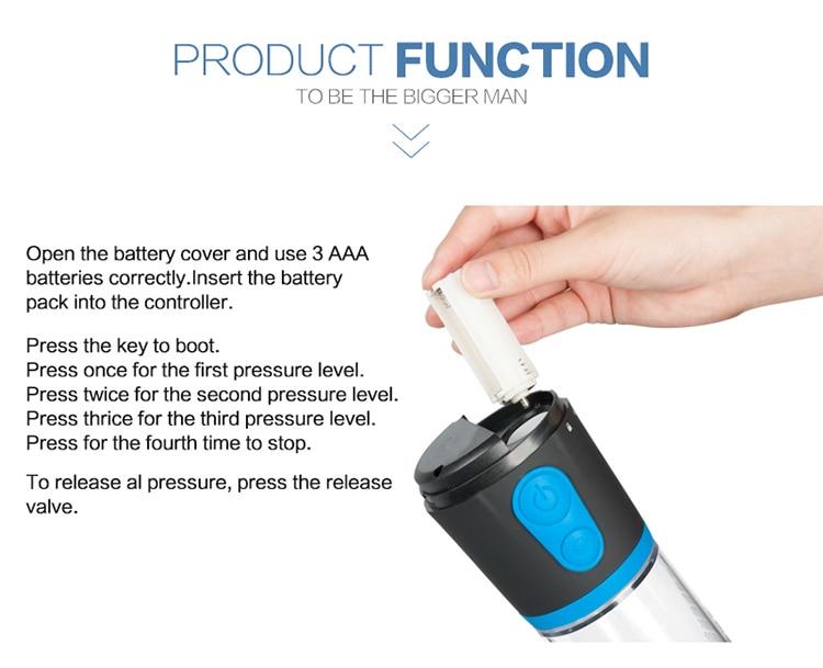 Power Penis Enlargement Pump - Vibratoy Shop