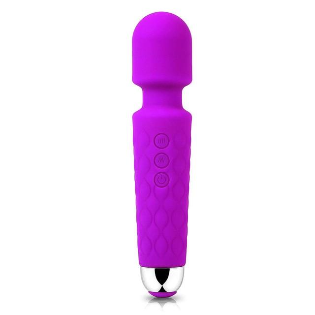Powerful Short Magic Wand Vibrators | 20 vibrations and 8 speeds Powerful Short Magic Wand Vibrators | 20 vibrations and 8 speeds