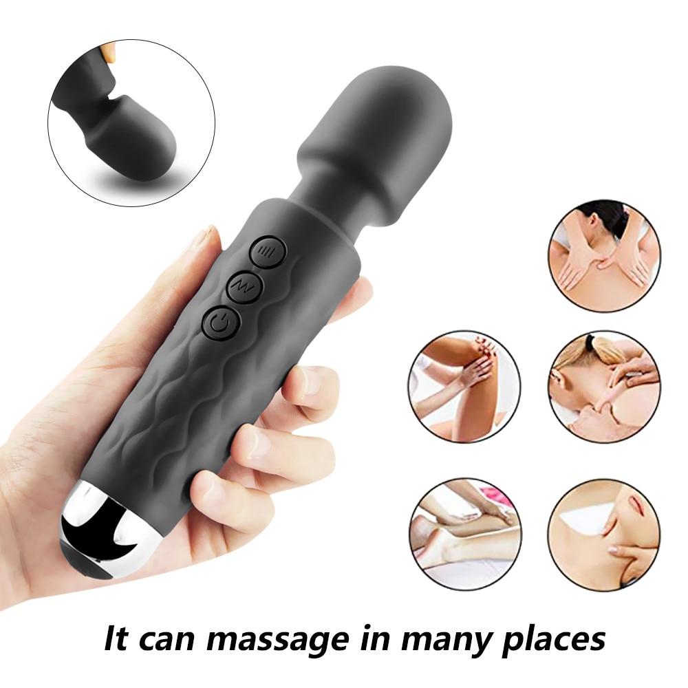 Powerful Short Magic Wand Vibrators - Vibratoy Shop