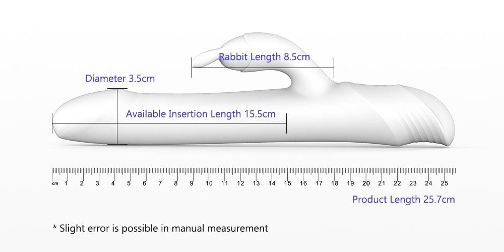 Rabbit 3 Point Vibrator - Vibratoy Shop