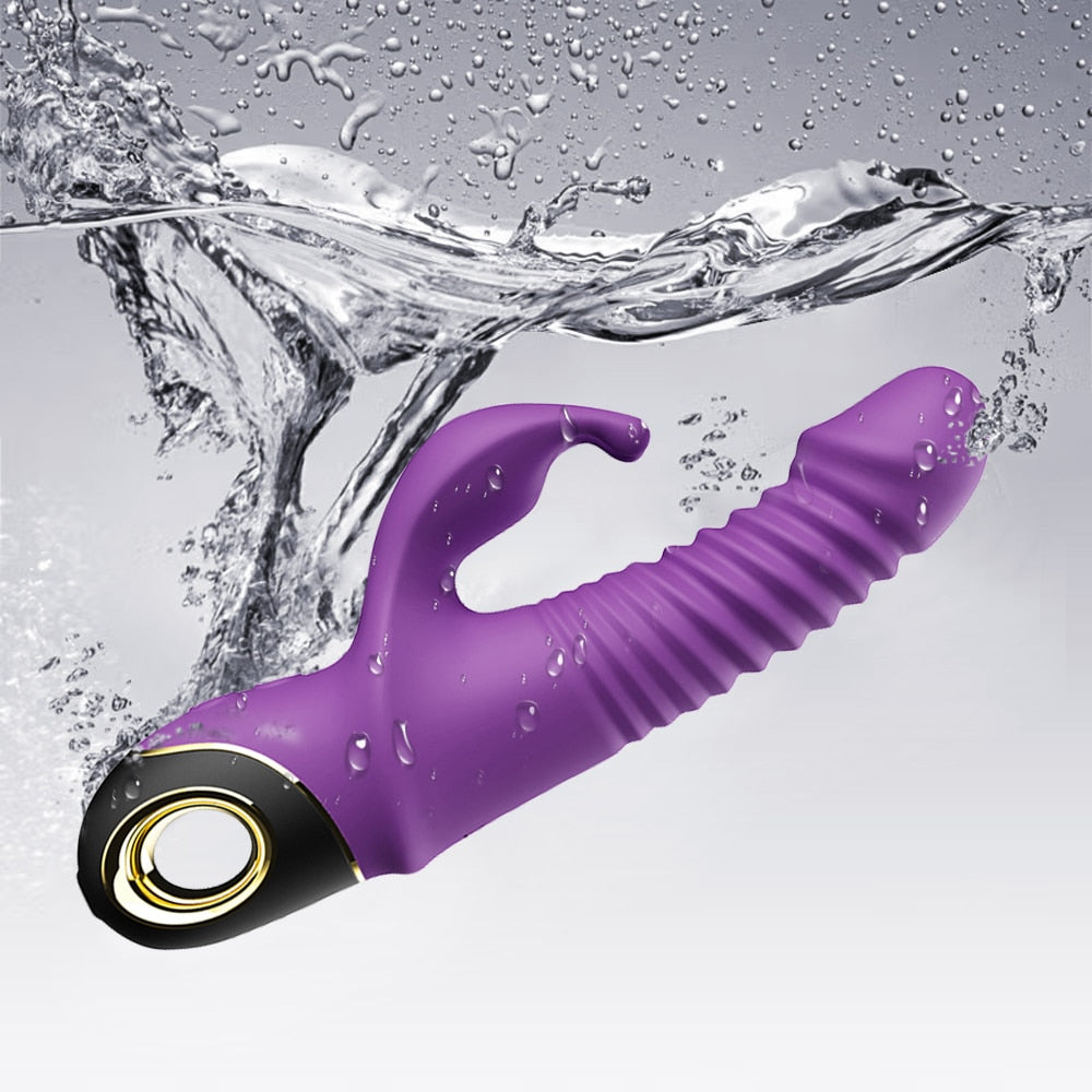 Rabbit Queen Thrusting Vibrator - Vibratoy Shop