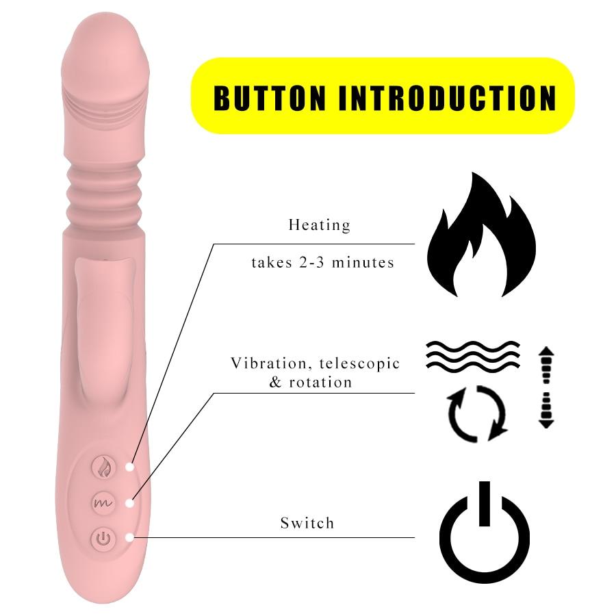 Rabbit Vibrator with Tongue Sucker - Vibratoy Shop