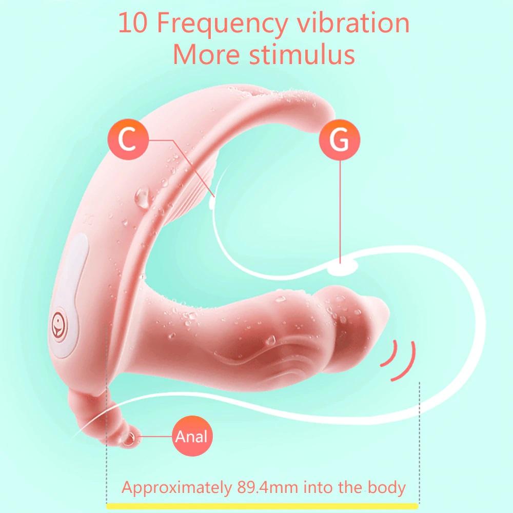 Remote Clitoris Stimulating Vibrator - Vibratoy Shop