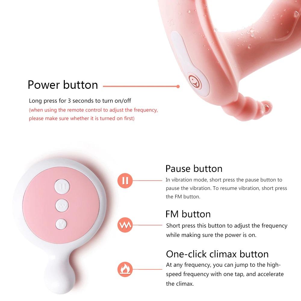 Remote Clitoris Stimulating Vibrator - Vibratoy Shop