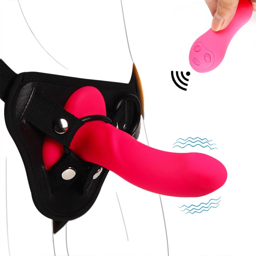 Remote Control Strap-On Dildo Panties - Vibratoy Shop