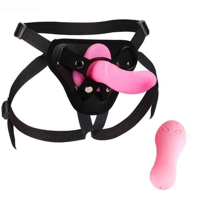 Remote Control Strap-On Dildo Panties - Vibratoy Shop