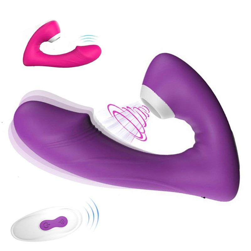 Remote Control Sucker Vibrator - Vibratoy Shop