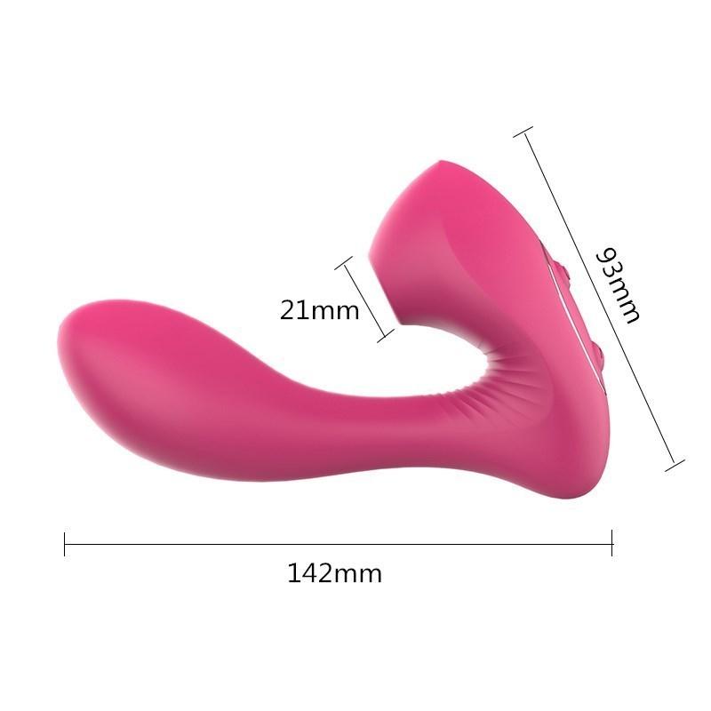 Remote Control Sucker Vibrator - Vibratoy Shop