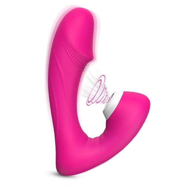 Remote Control Sucker Vibrator - Vibratoy Shop