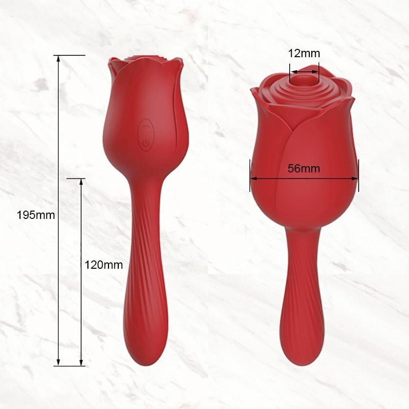 Rose Suction Vibrator - Vibratoy Shop