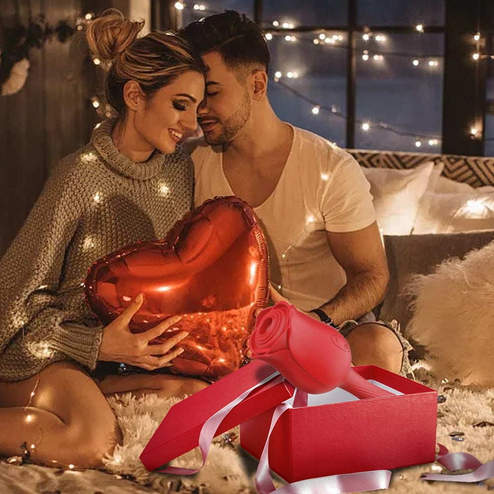 Rose Suction Vibrator - Vibratoy Shop