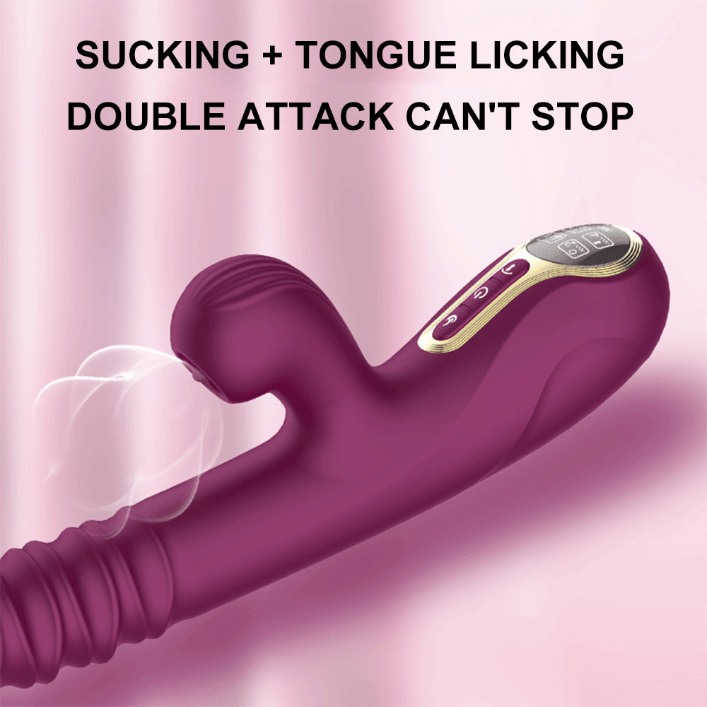 Big Sucking & Thrusting Vibrator