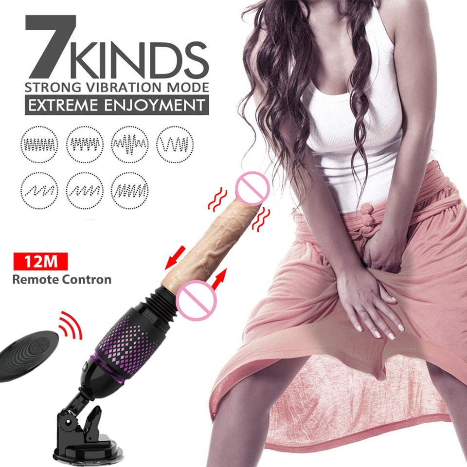 Thrusting Dildo Sex Machine - Vibratoy Shop