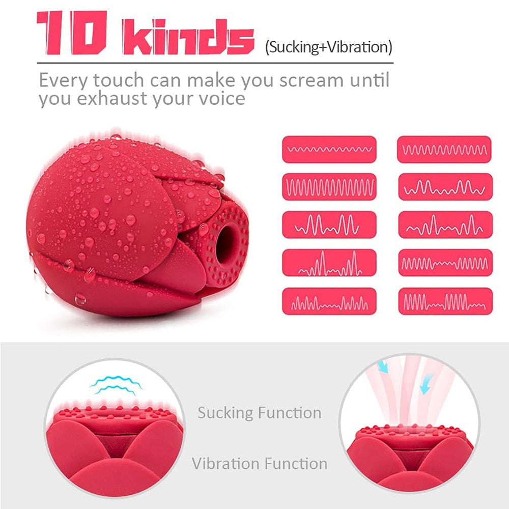 Upgraded Rose Vibrator - Vibratoy Shop