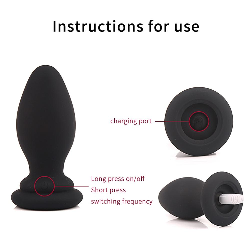 Fox Tail Anal Plug Vibrator