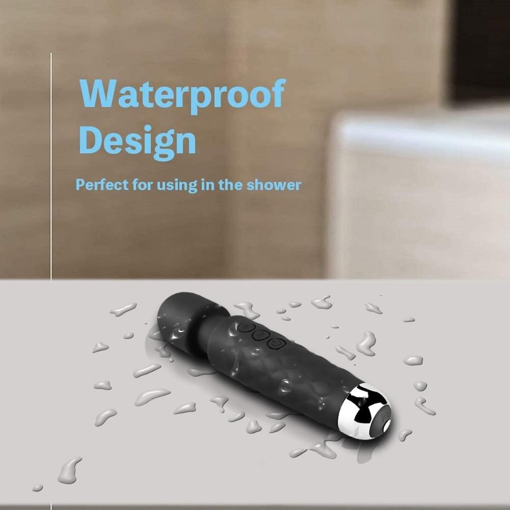 Powerful Short Magic Wand Vibrators