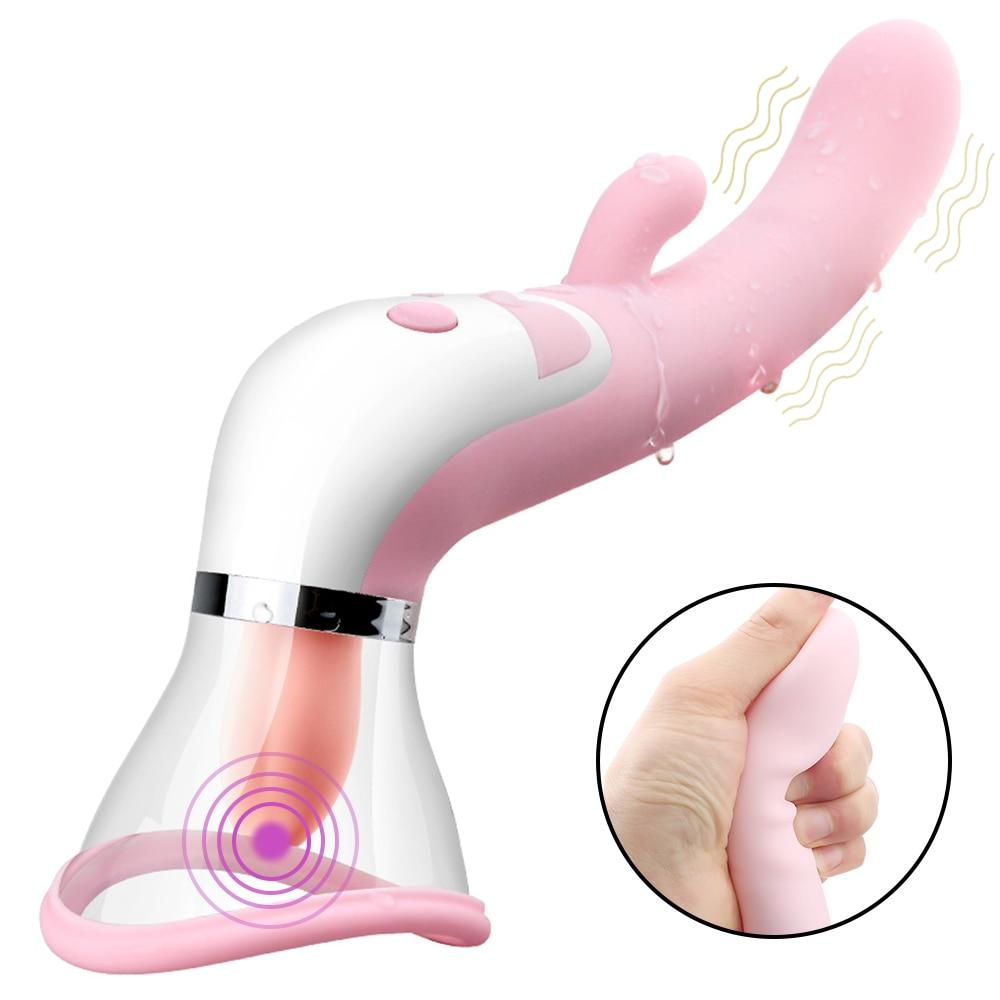 Tongue & clit sucker vibrator