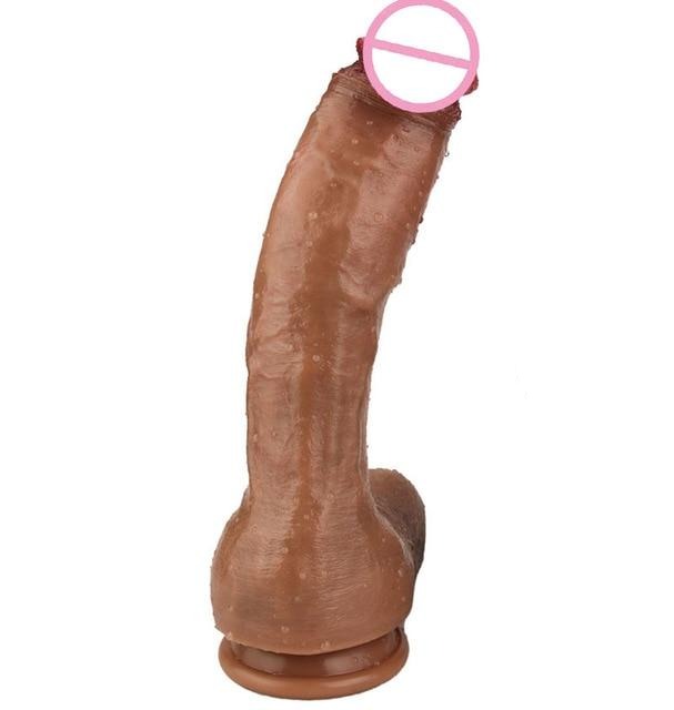 Realistic Curved Dildo