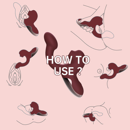Magic Ponder Dual Stimulation Vibrator