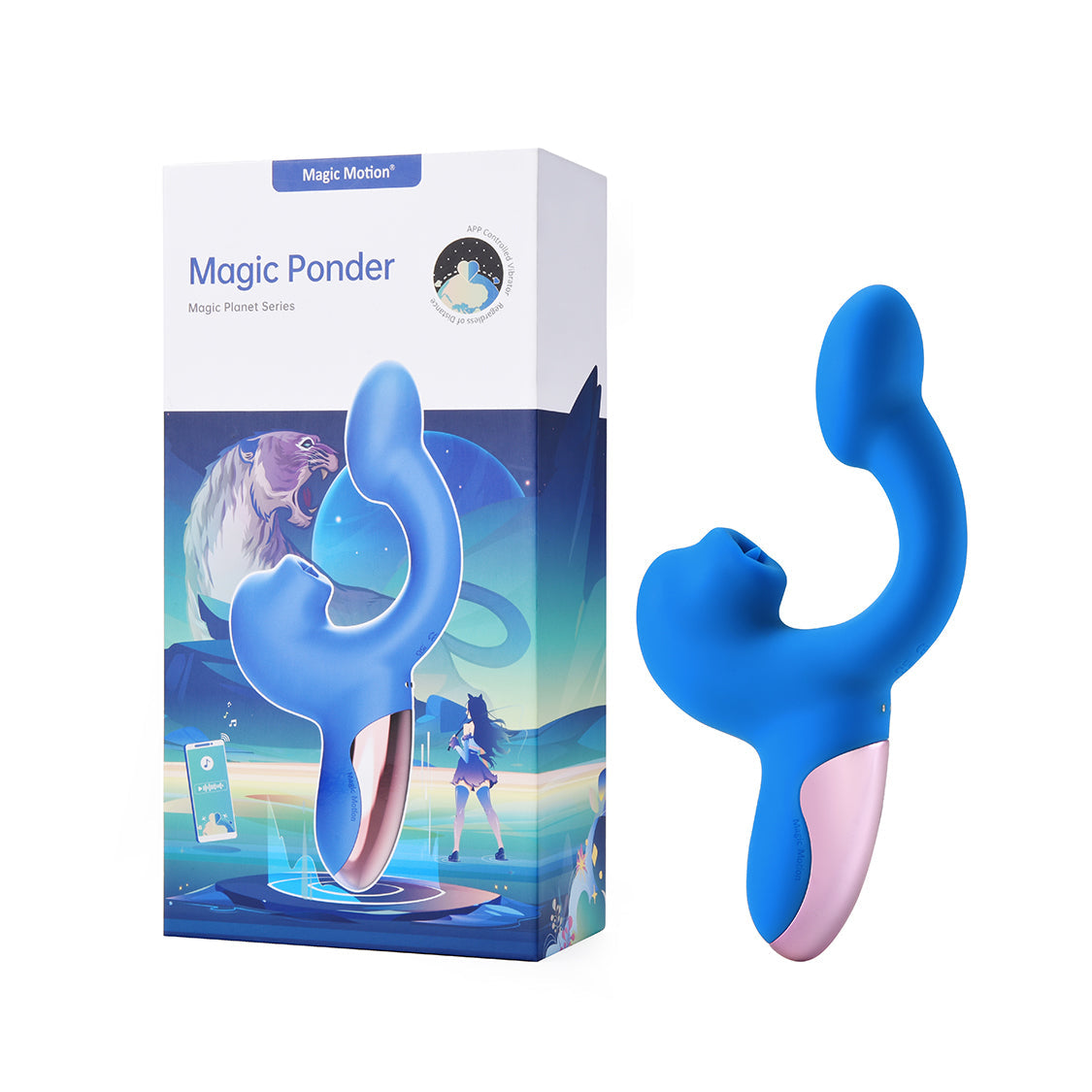 Magic Ponder Dual Stimulation Vibrator