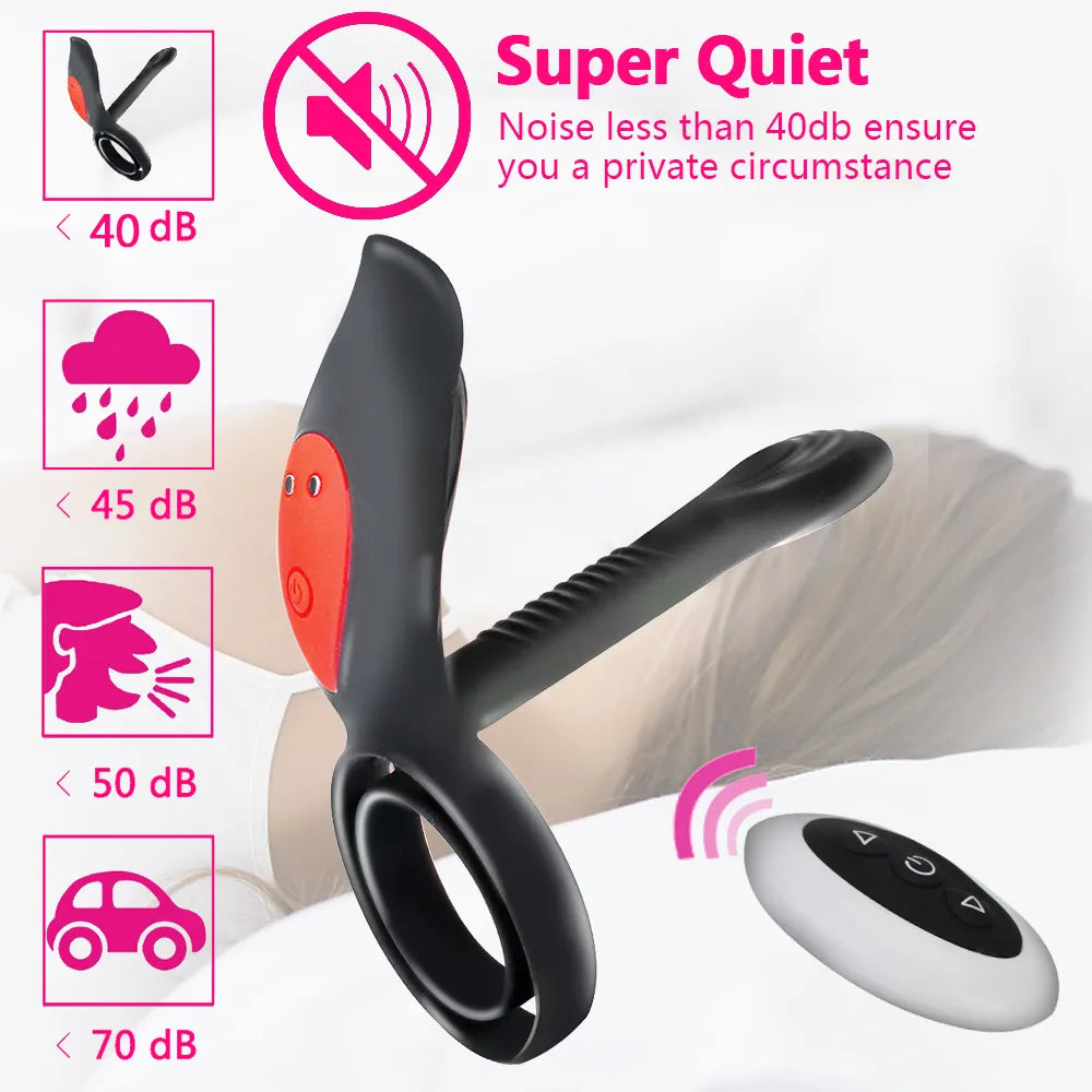 Dual Cock Ring Pro - Vibratoy Shop