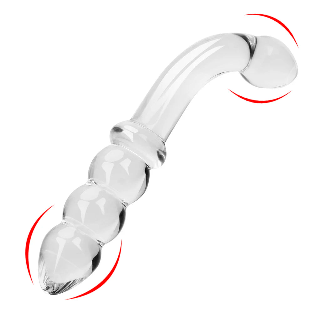 Double-Edge Glass Dildo