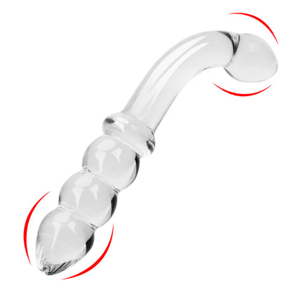 Double-Edge Glass Dildo
